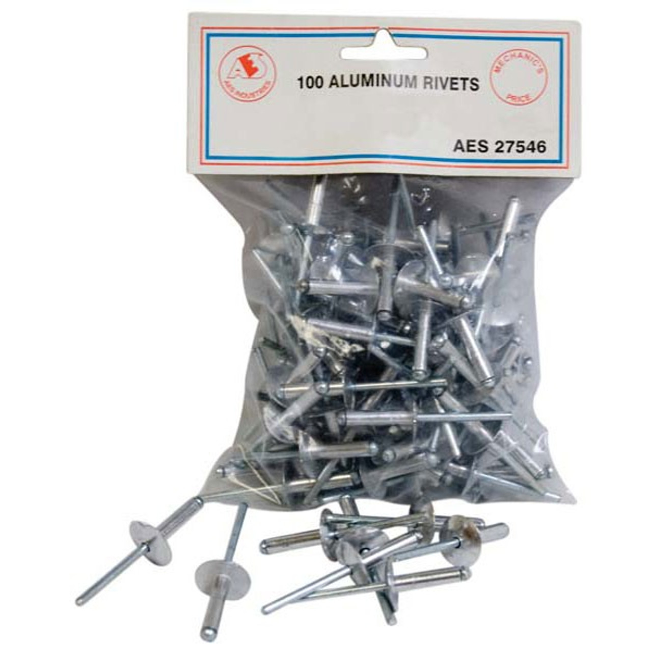 Aluminum Rivets - 3/16" x 3/4" 27546 Large flange