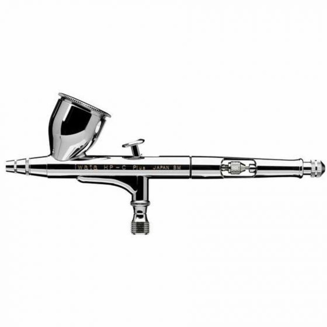 ANEST IWATA 4004 High Performance HP-C Plus Series Dual Action Gravity Feed Airbrush, 6.1 in OAL, Brass