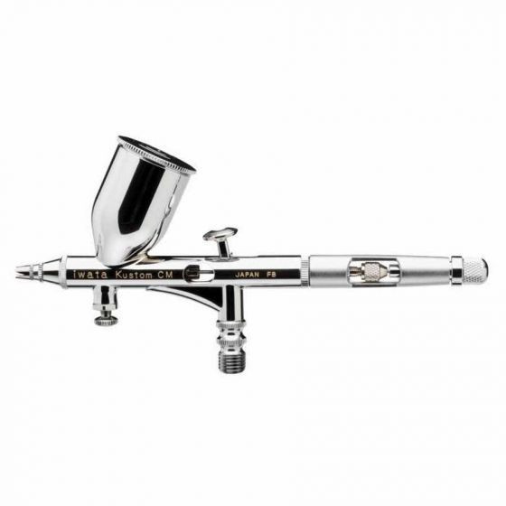 ANEST IWATA 4290 Kustom Custom Micron CM Series Gravity Feed Airbrush, 0.23 mm Nozzle