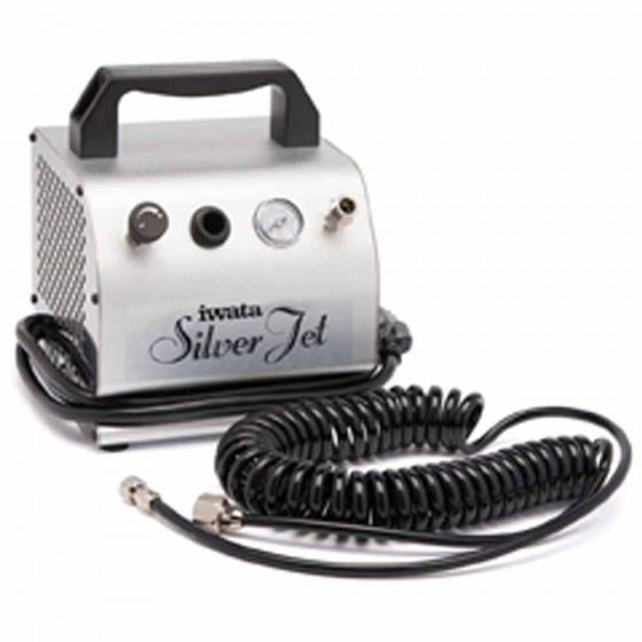 ANEST IWATA Silver Jet IS50 Airbrush Compressor, 120 V, 55 psi