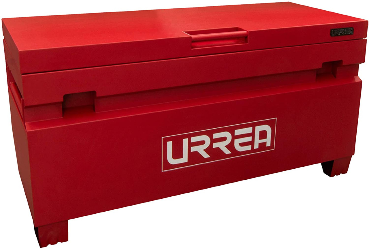 URREA Job Box - 48 Jobsite Tool Storage Chest with Heavy-Duty