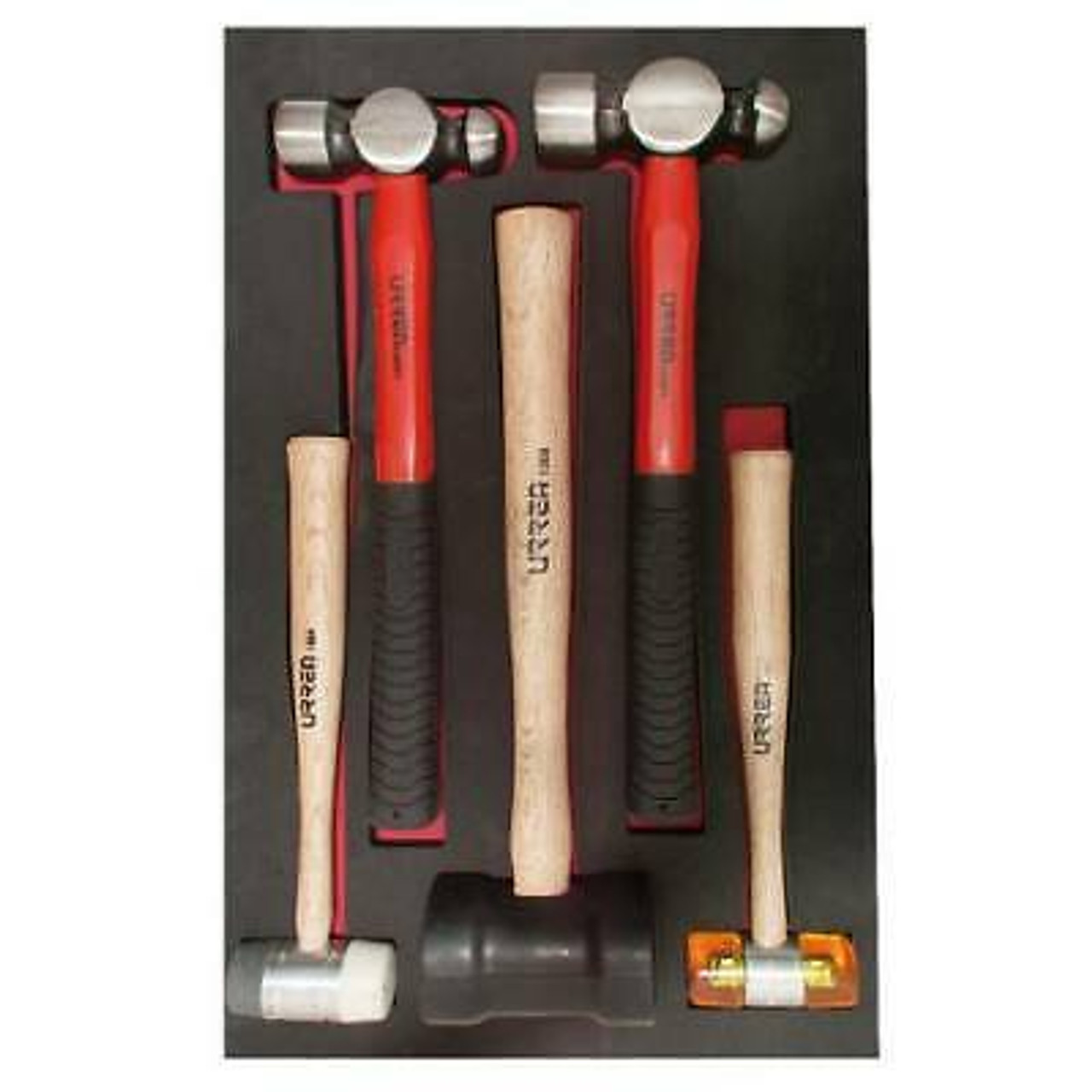 5 pc Hammer Set with Hickory Handles