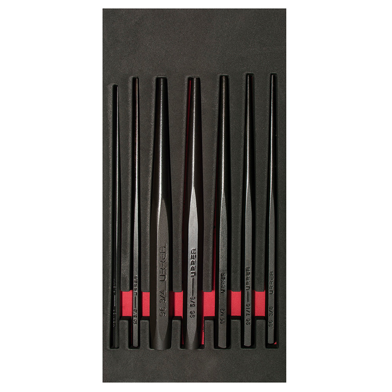 URREA 7 pc CHISEL, PUNCH AND DRIFT PIN SETS #CH124
