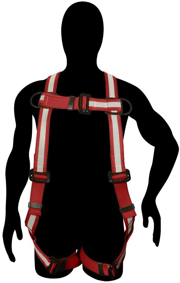 Fall protection harness  high visibility Size - 40-44 USA9B