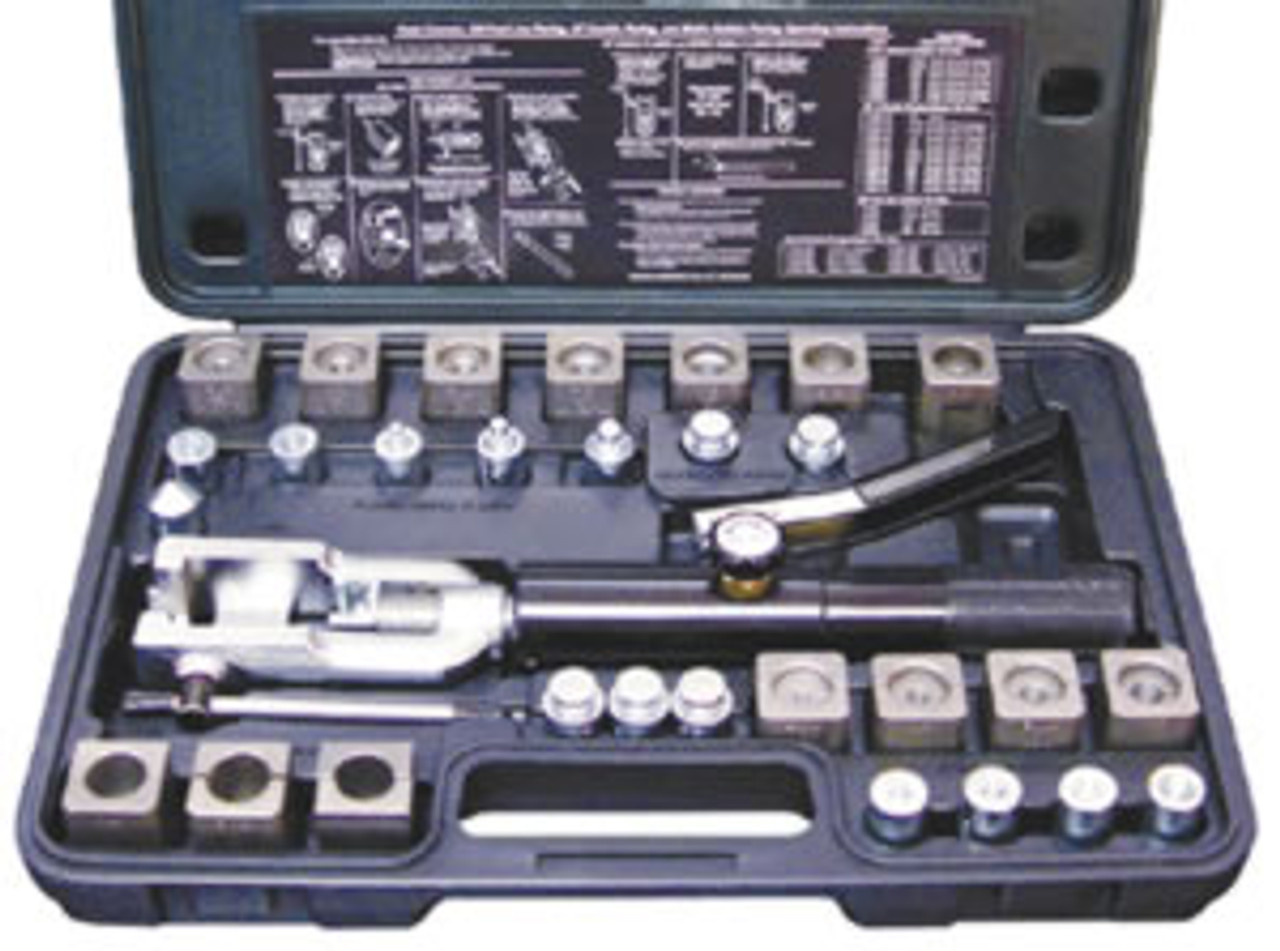 Universal Hydraulic Flaring Tool Kit with FREE Tube Cutter 71475-PRC