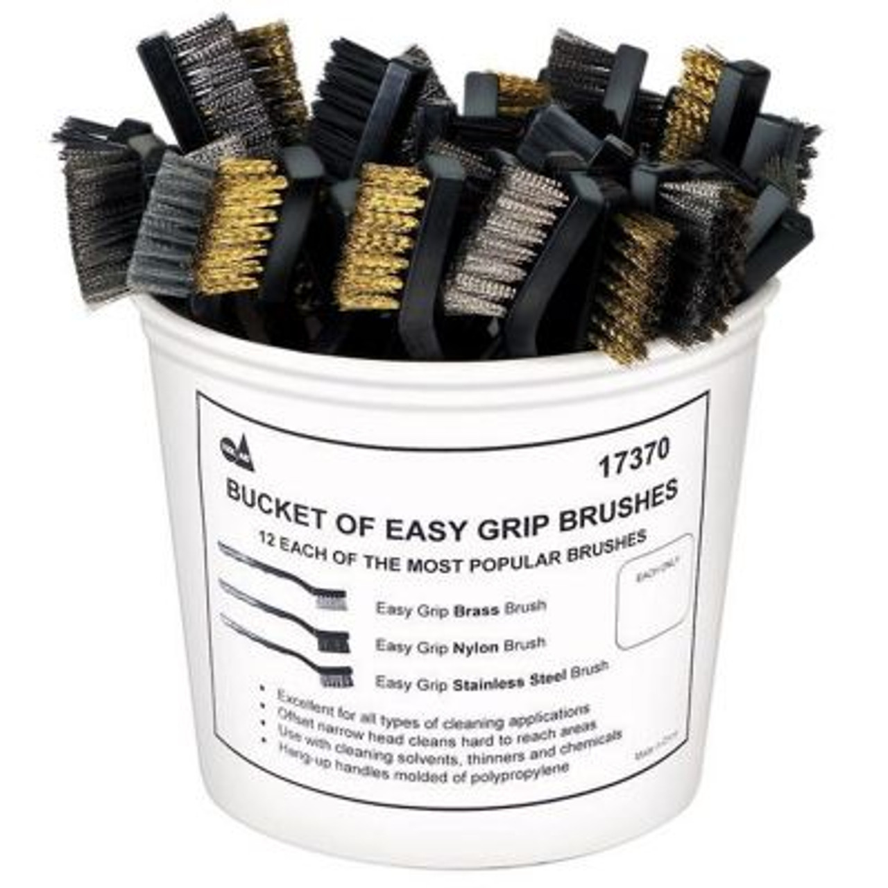 Bucket of Easy Grip Brushes 17370