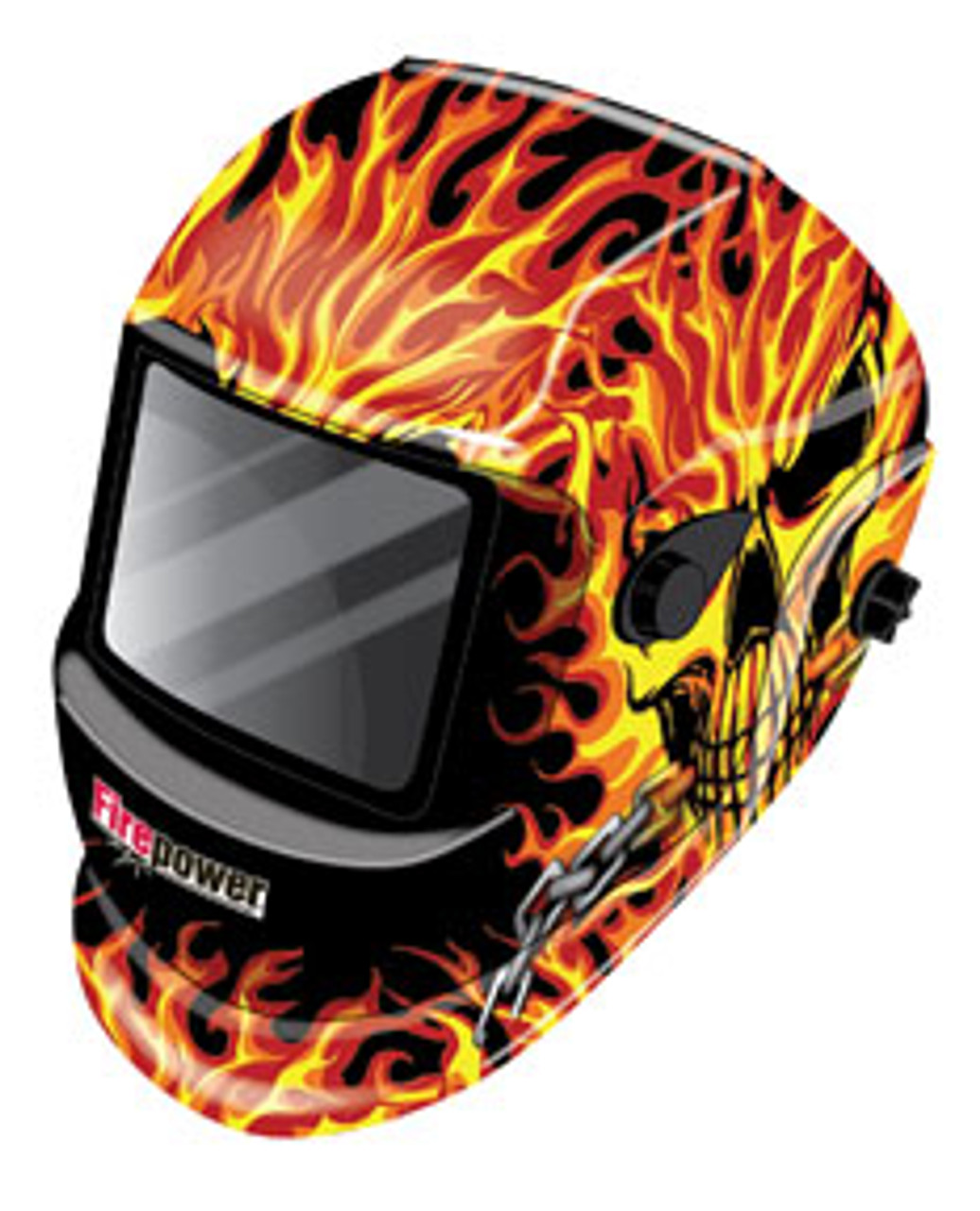 Firepower Skull and Fire Auto-Darkening Welding Helmet