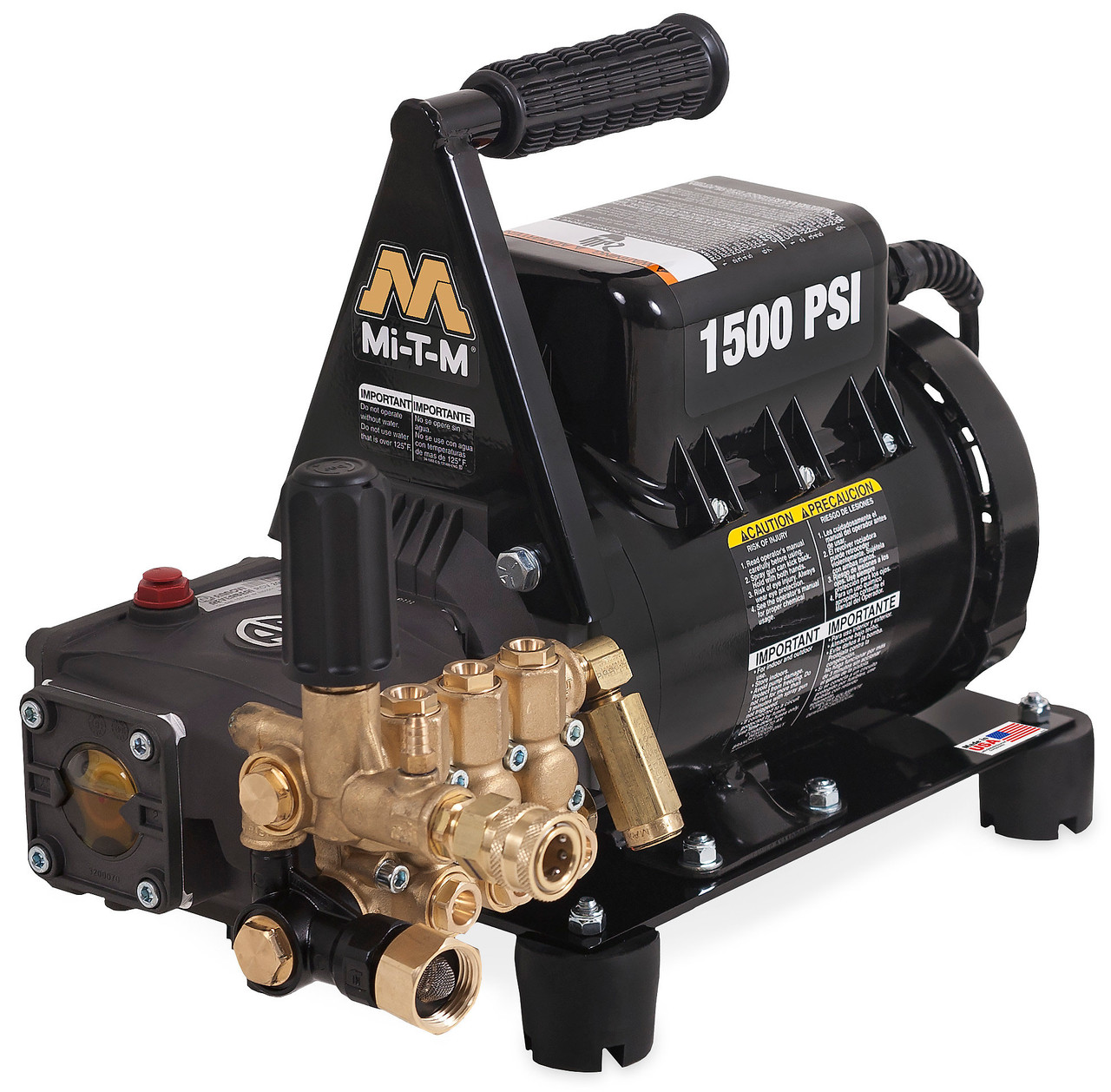 Mi-T-M CD-1502-3MUH Cold Water Pressure Washers, CD Series Electric Direct Drive