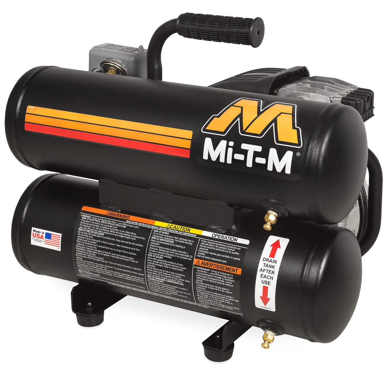 Mi-T-M AM1-HE02-05M Electric Air Compressors ,5-Gallon Single Stage Electric