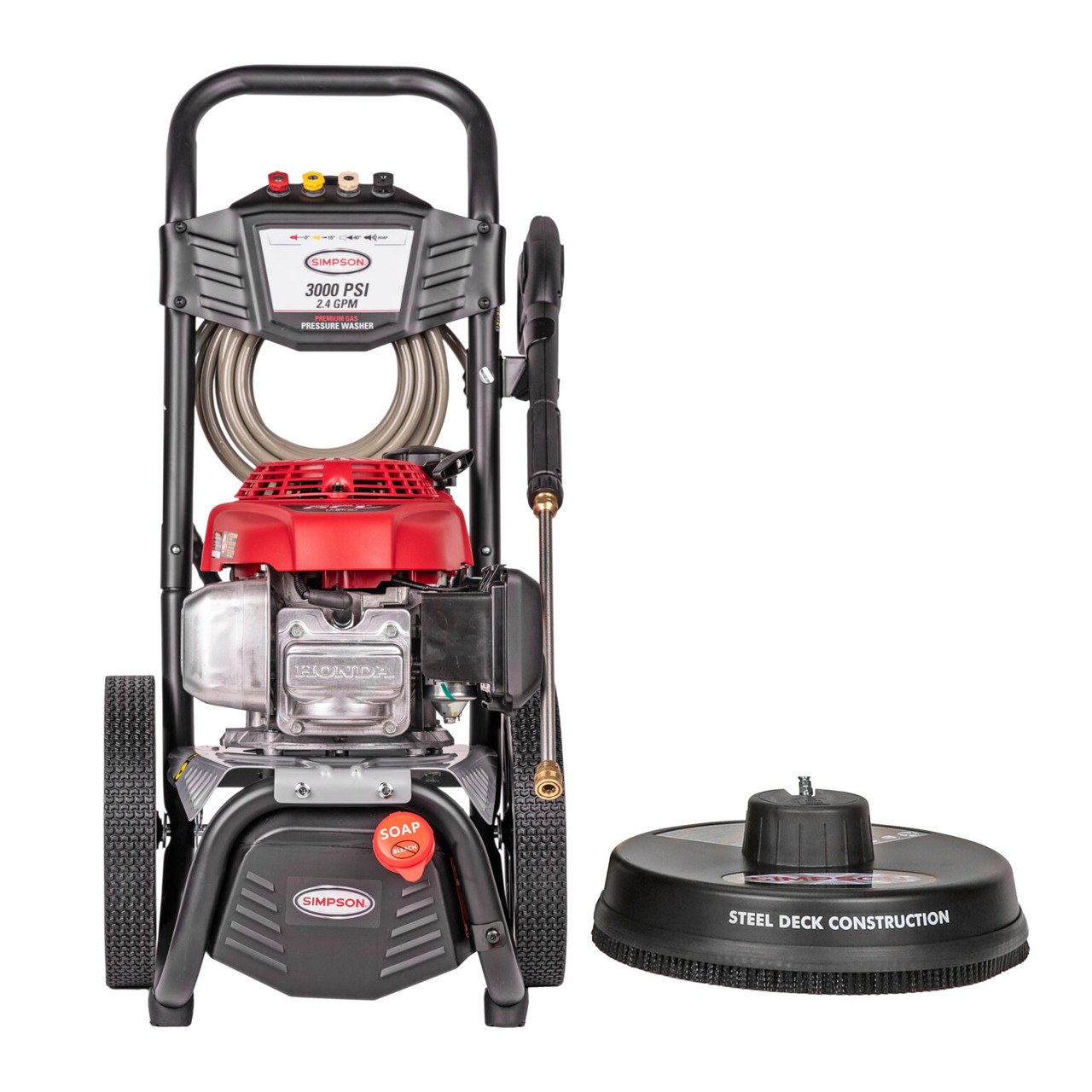 Gas Pressure Washer 3000 PSI at 2.4 GPM