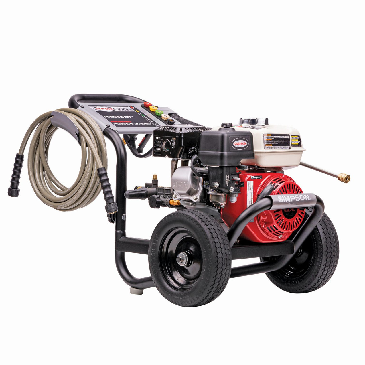 SIMPSON PowerShot PS60995 Gas Pressure Washer 3600 PSI at 2.5 GPM