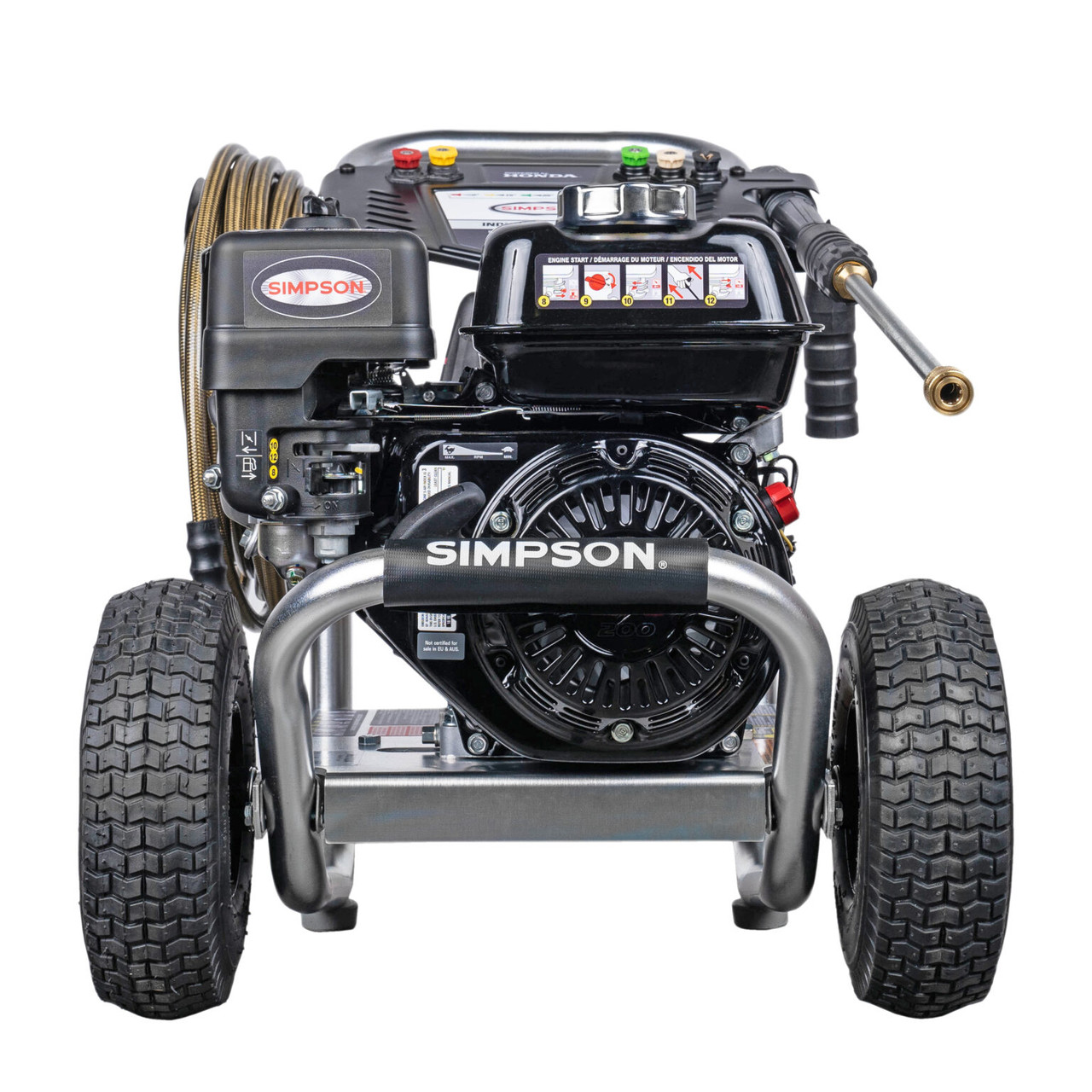 SIMPSON Industrial Series IR61024 Gas Professional Pressure Washer 3000 PSI at 3.0 GPM