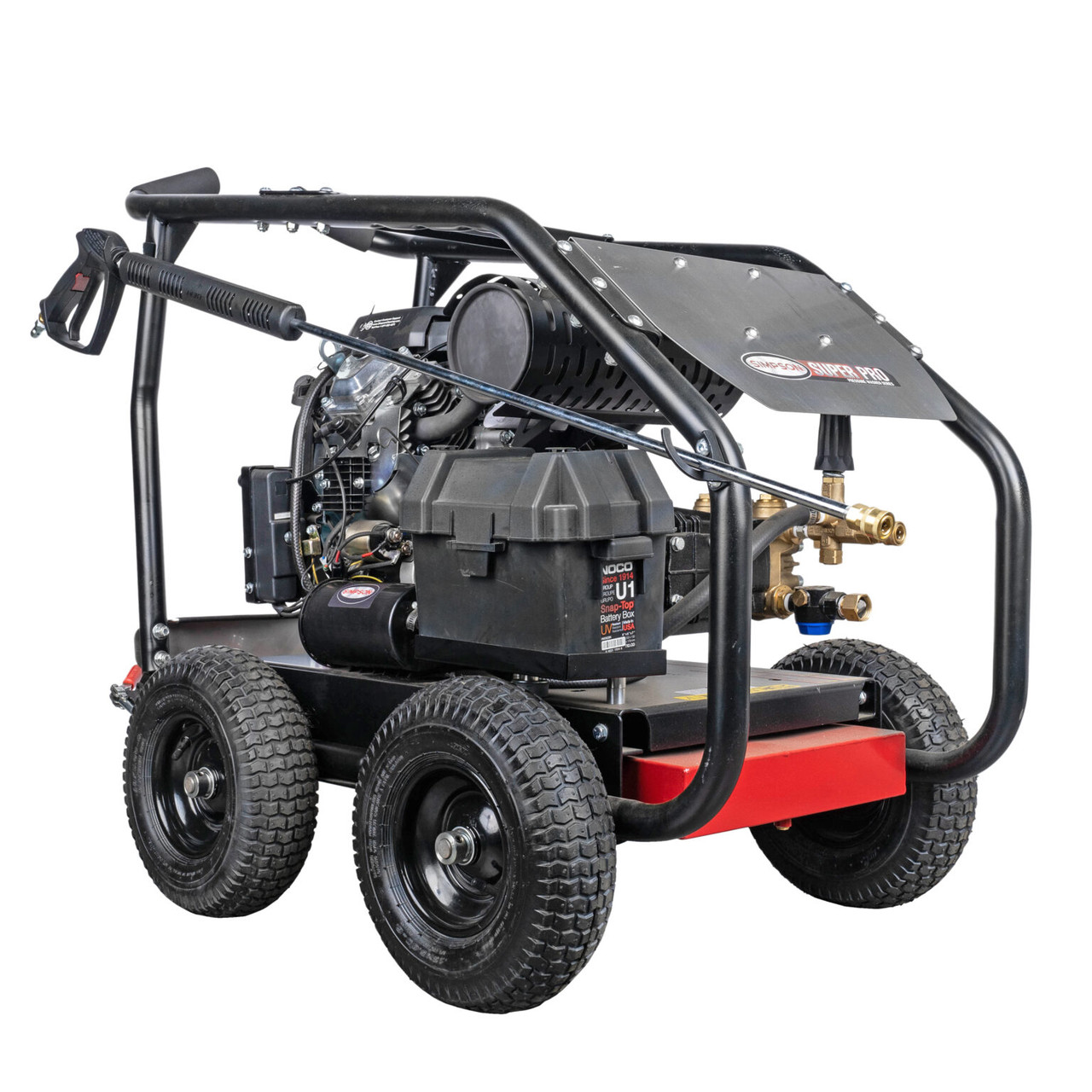 SIMPSON SuperPro Roll-Cage SW4060SUGL Gas Pressure Washer 4000 PSI at 6.0 GPM