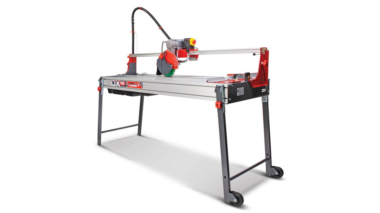 Rubi Tile Saws DX-250-1000 Plus ZERO DUST (2hp) 44" - 10" blade Laser&Level