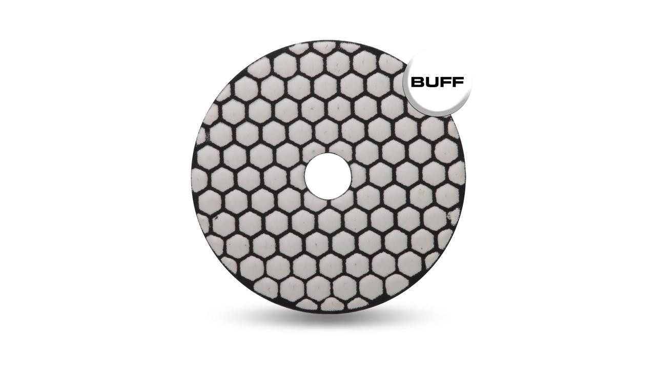 Rubi Dry Polishing Pads BUFF DRY (white)