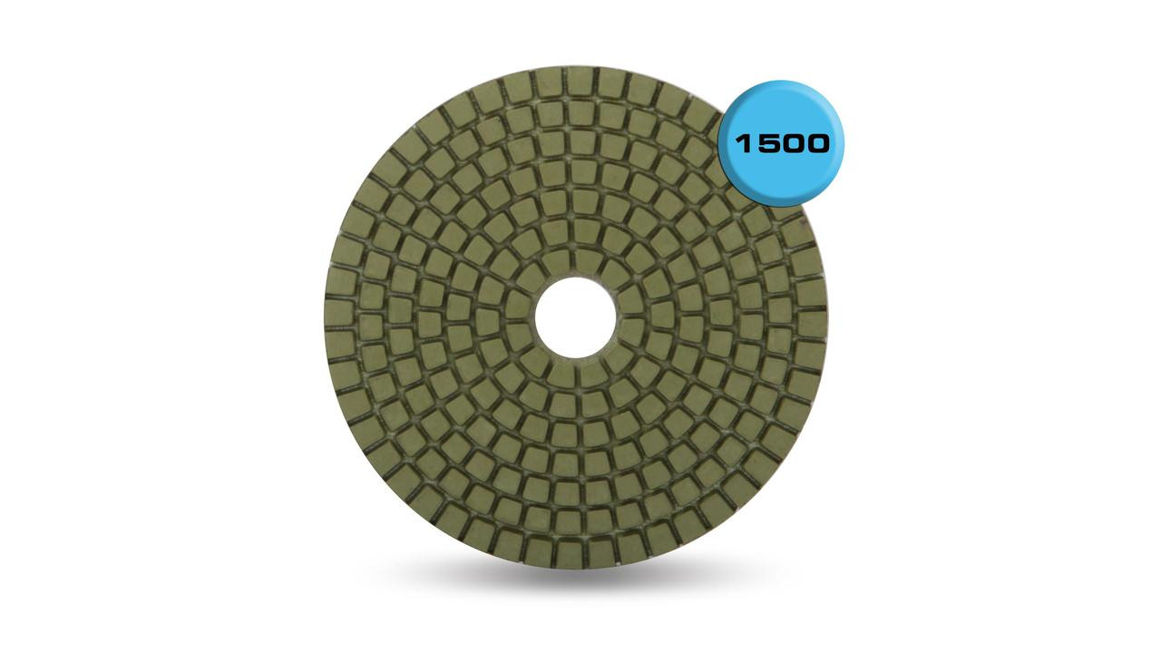 Rubi Wet Polishing Pads POLISHING PADS WET RESINE 4" GR.1500