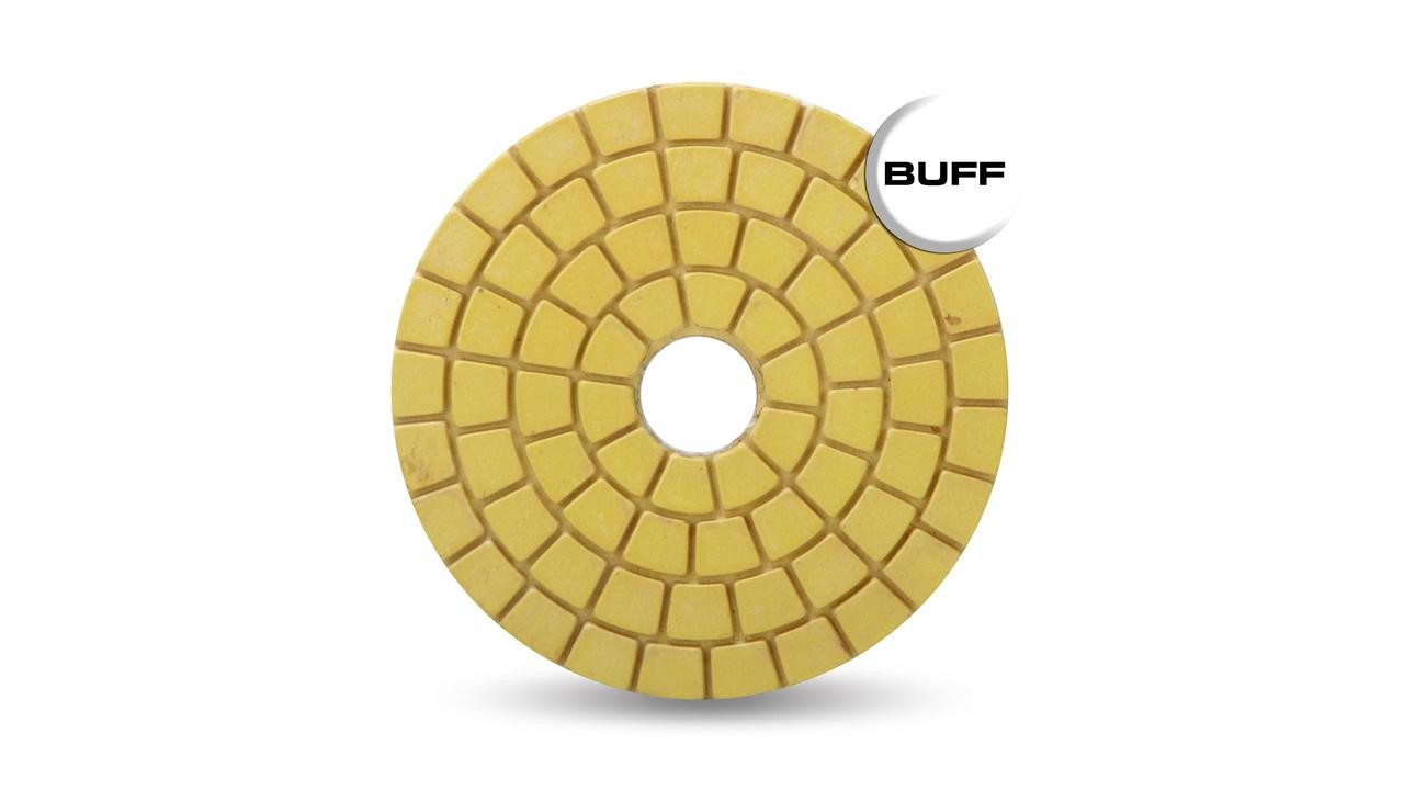 Rubi Wet Polishing Pads BUFF WET (white)