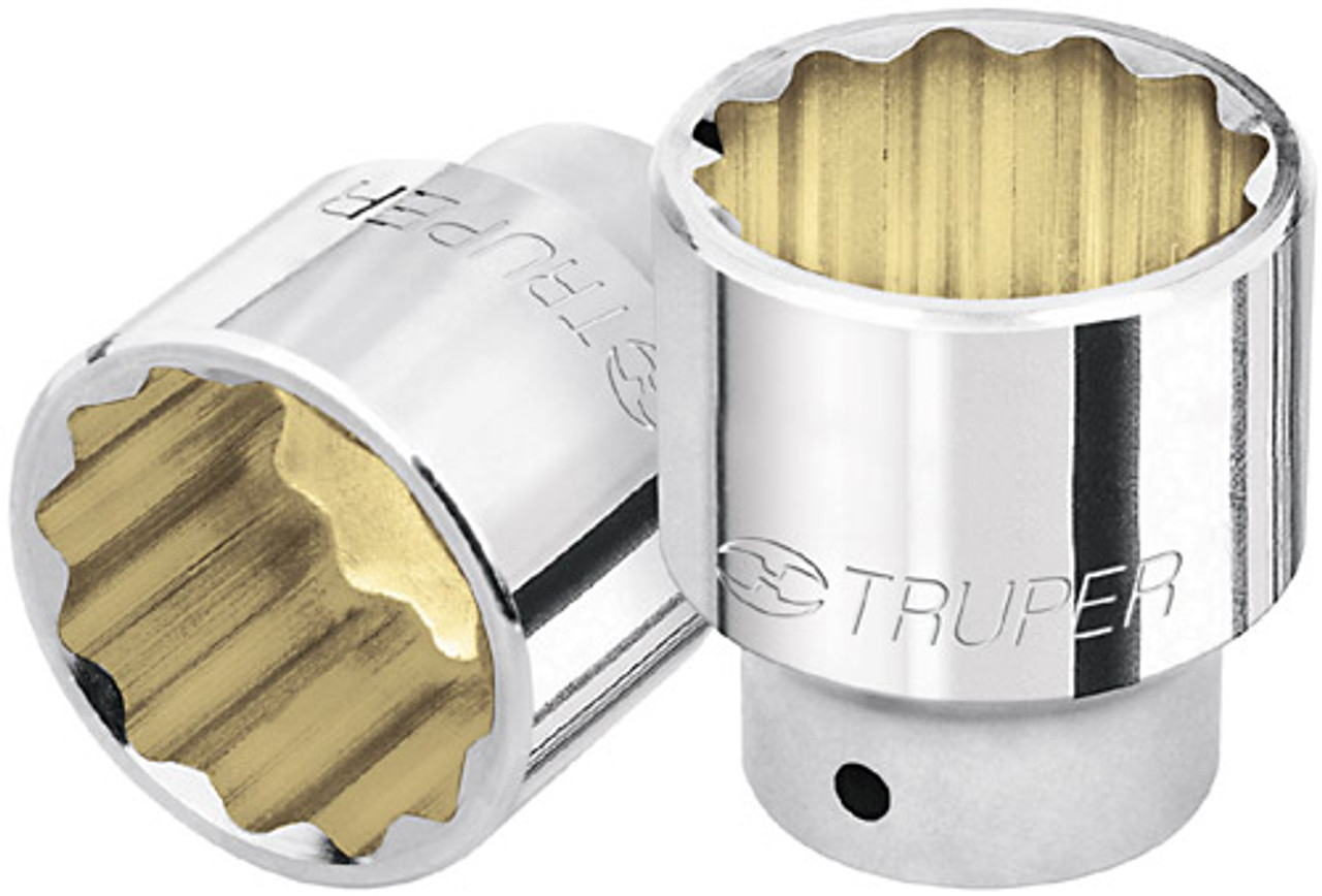 Truper 1-3/8" 12 Point Socket 3/4" Drive #13860