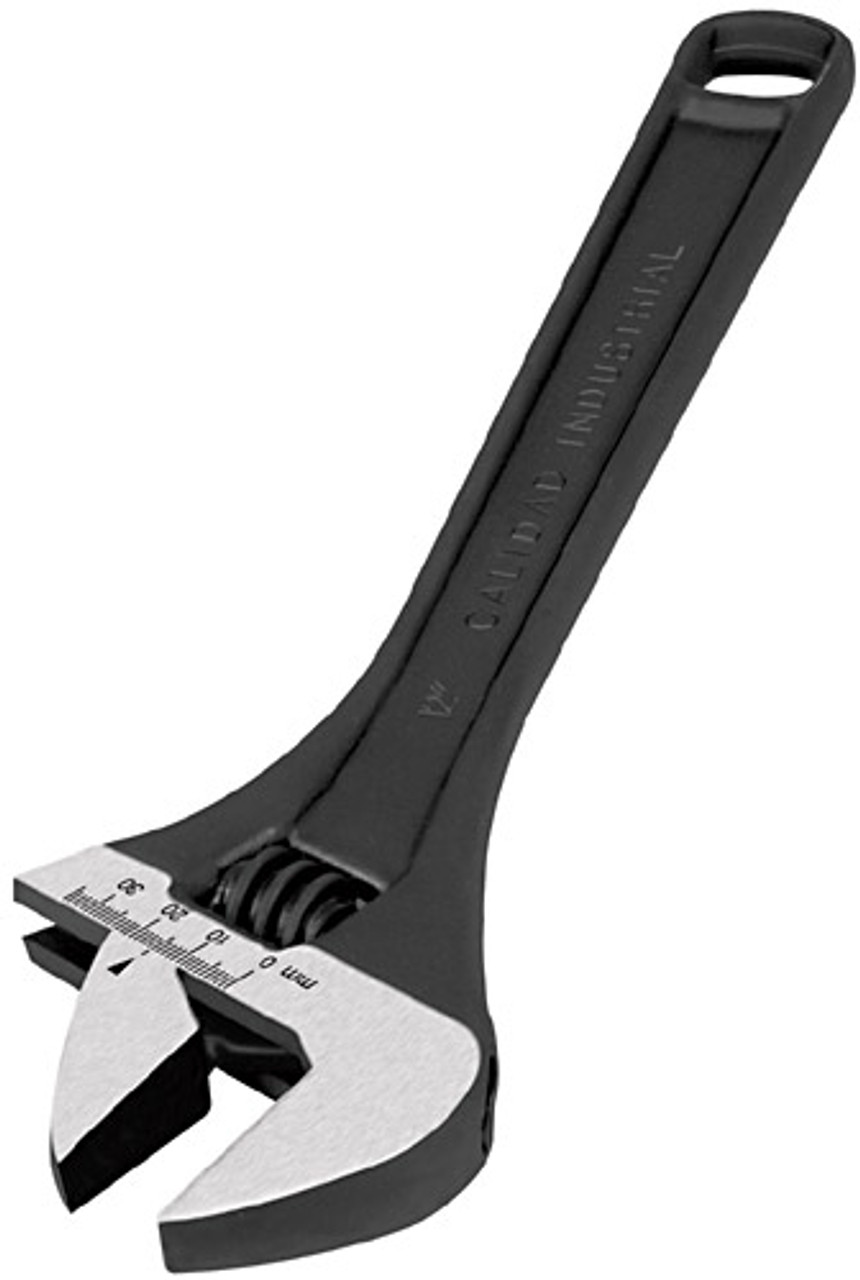 Truper Black Oxide Adjustable Wrenches, 10" Profesional Adjustable Wrench #15502