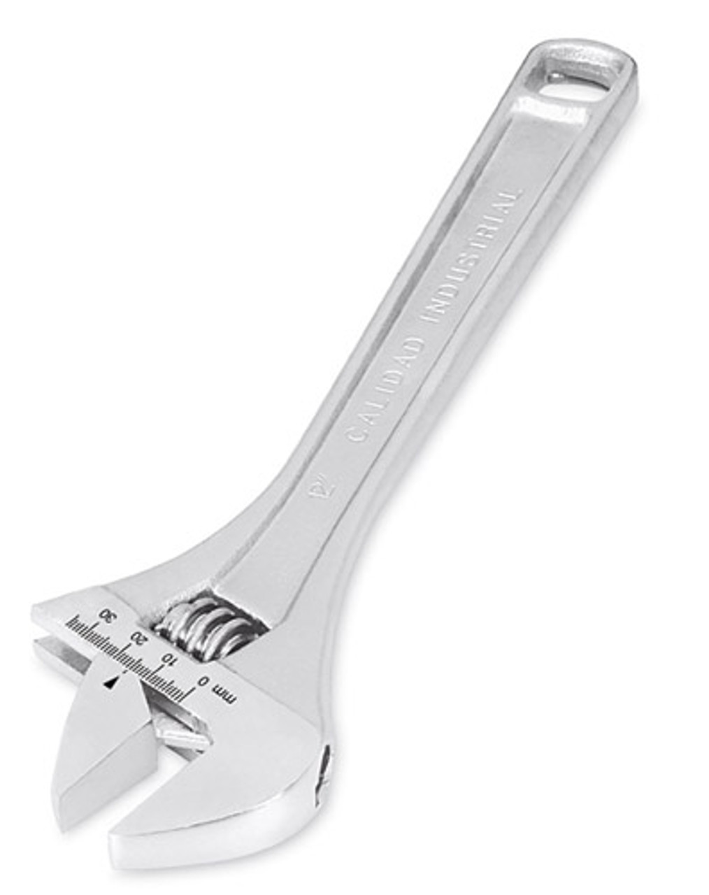 Truper 10" Chrome Plated Adjustable Wrench #15507