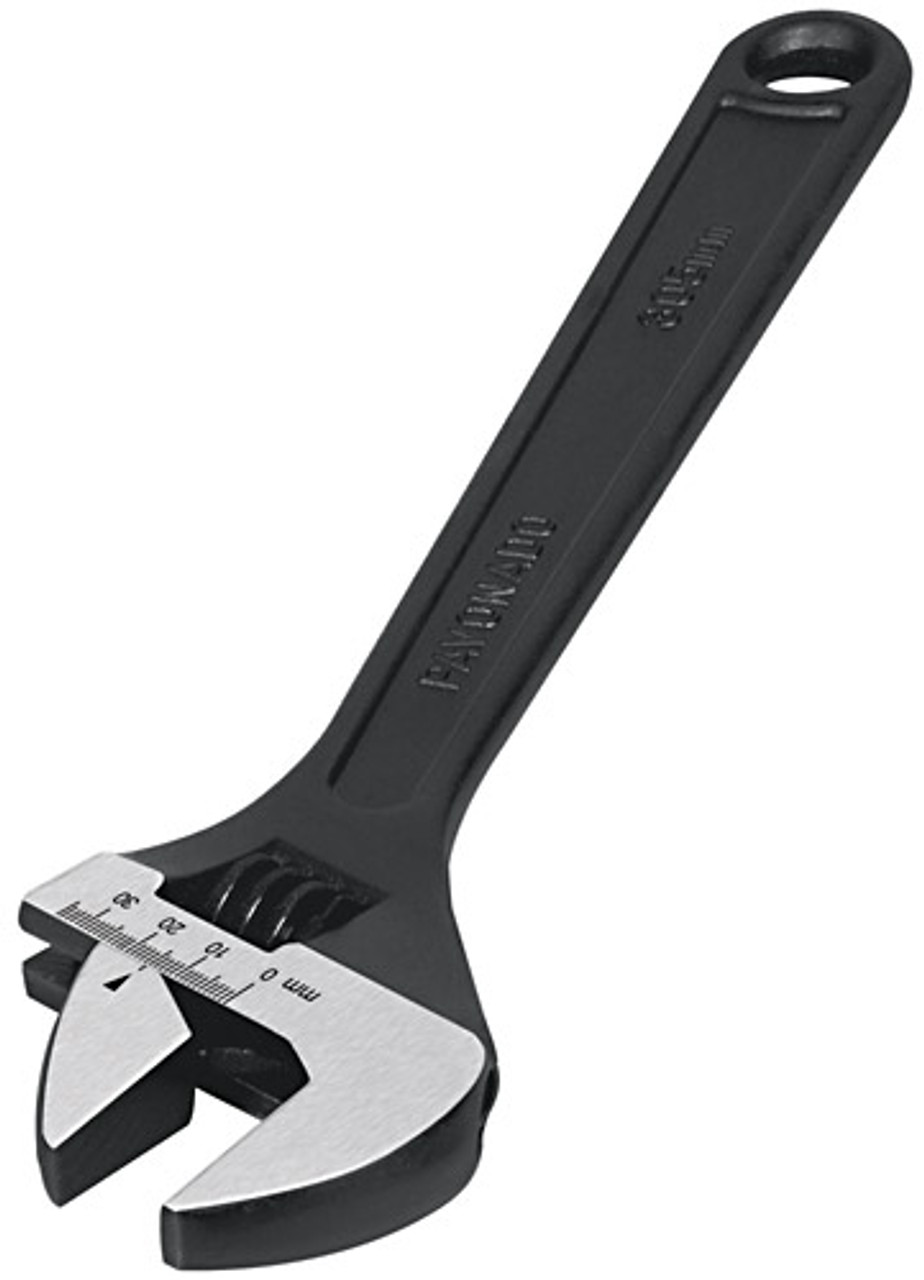 Pretul 6" Adjustable Black Finish Wrench #21822