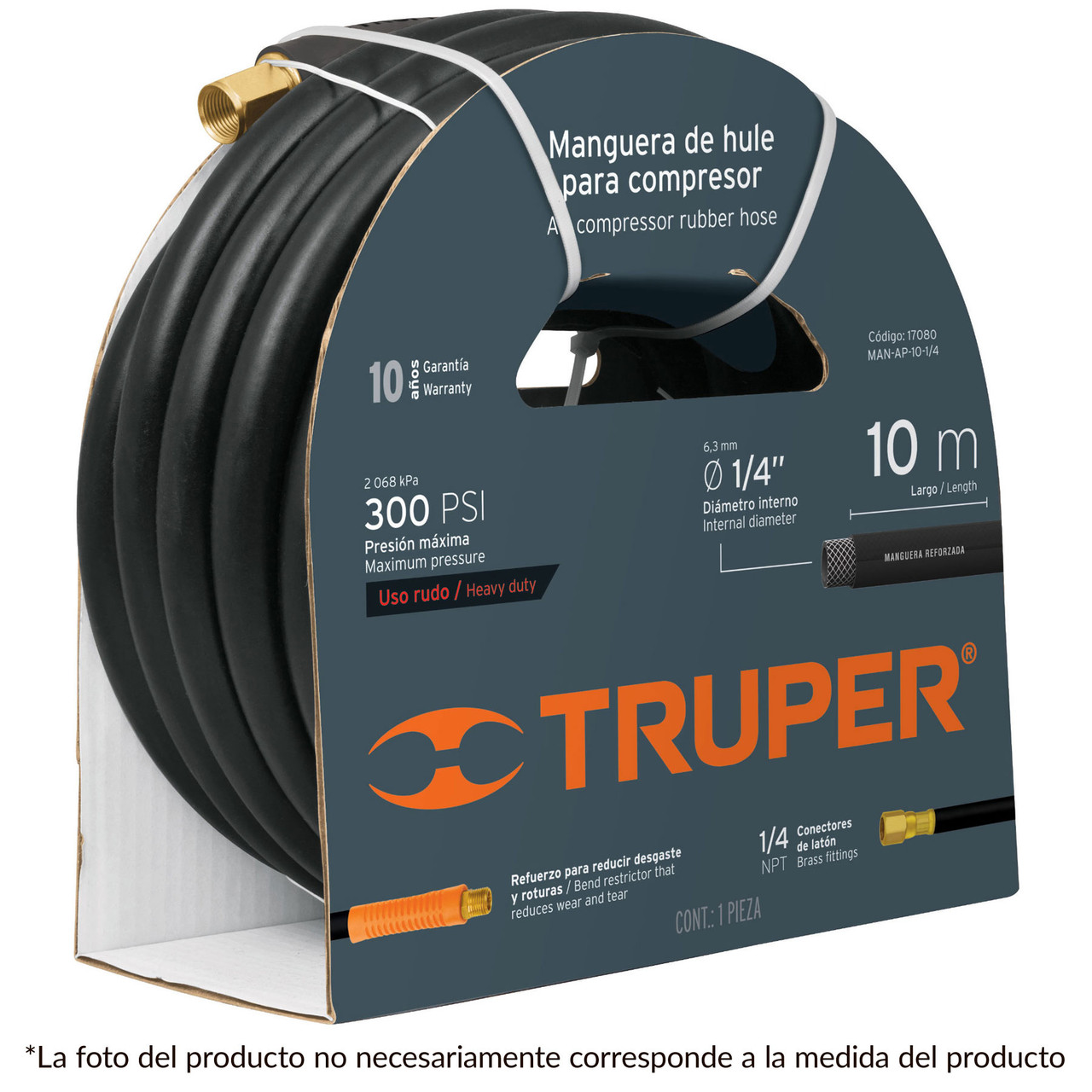 Truper 1/2" High Pressure Air Hoses #17086