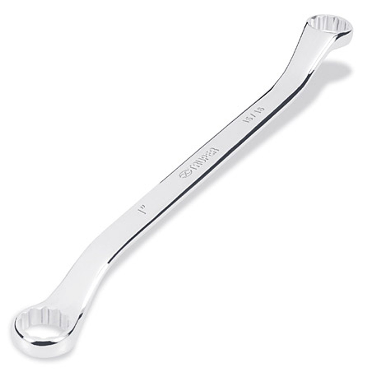 Truper 40ø Offset Box Wrenches SAE, 1-1/16x1-1/8x15.9" Offset Box Wrench #15756