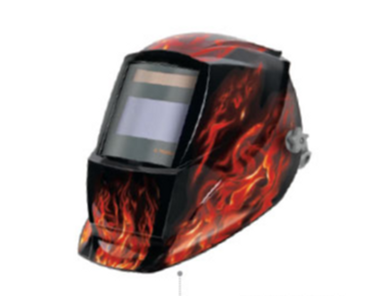 Truper Professional Auto-Darkening Welding Helmets, Flame style, electronic welding helmet #17457