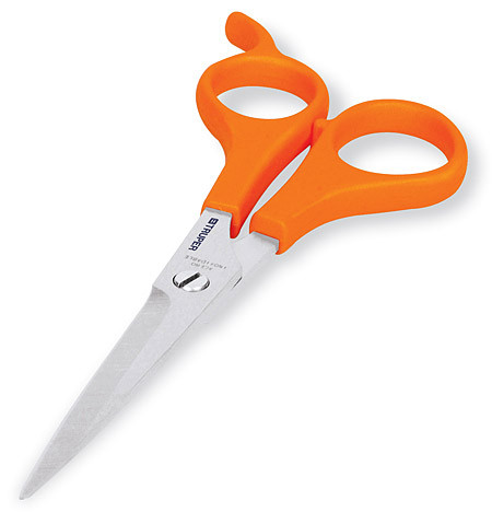 Truper Styling Shears w/ Finger Rest, 6" Stylist Scissors 2 Pack #18491