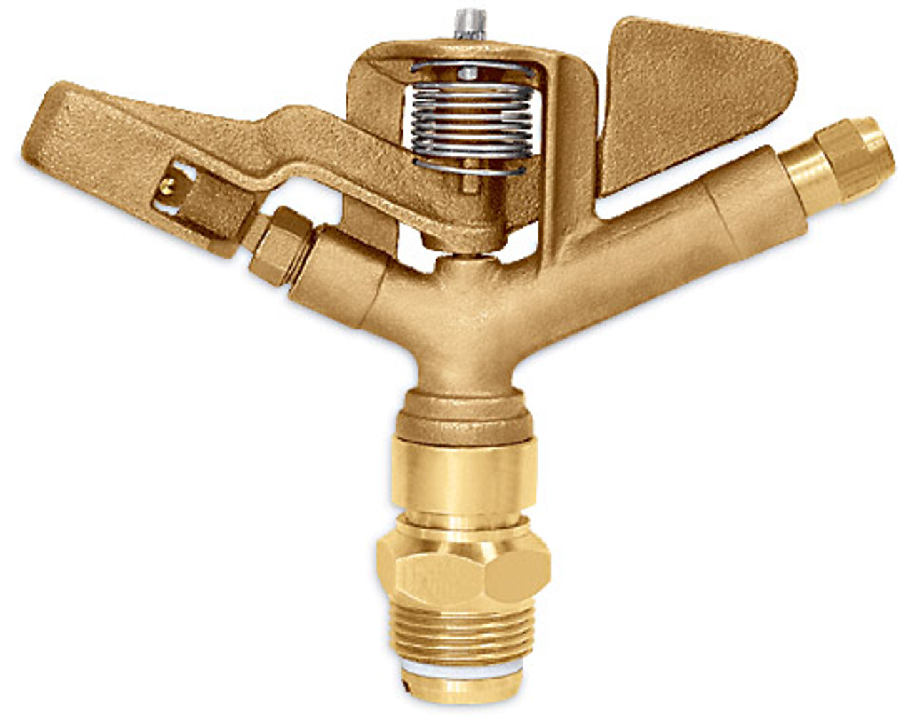 Truper 1 Brass Impulse Sprinkler #10317