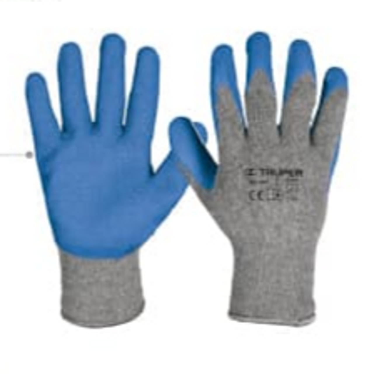 Truper Textured Latex Coated Textile Gloves, Gardening Gloves Small 2 Pack #15265