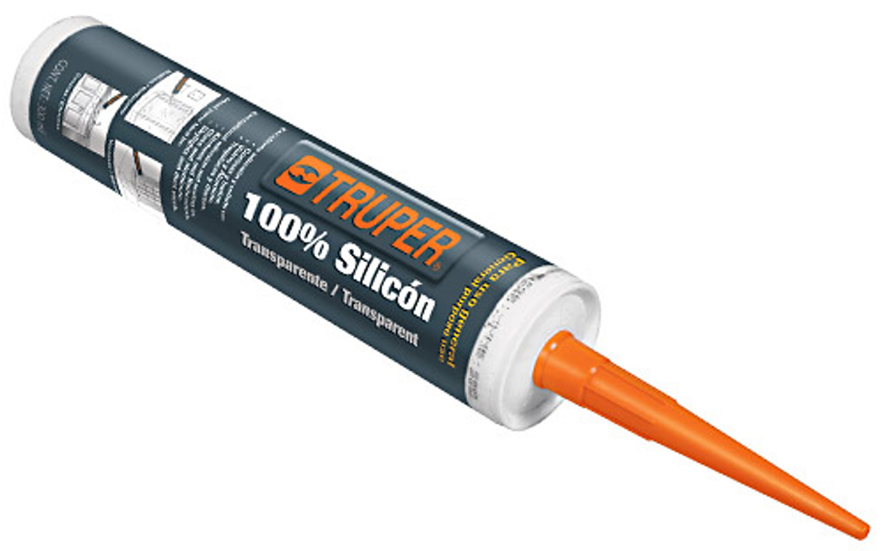 Truper 10 Oz White Silicone Sealant #17560-2 Pack