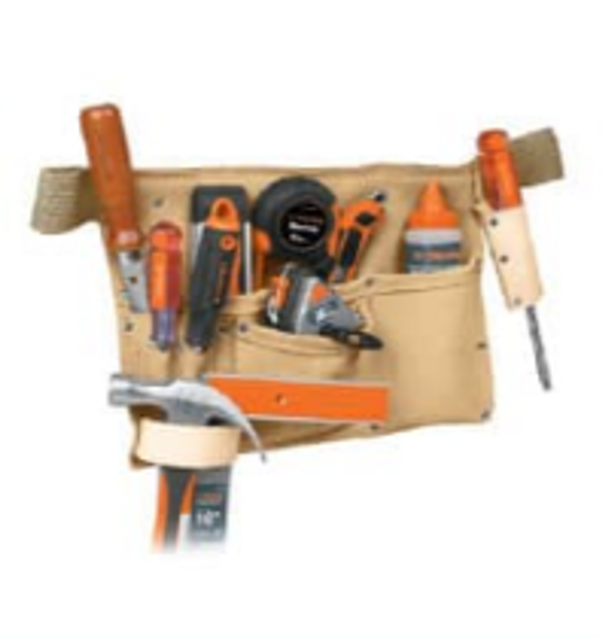 Truper Leather Tool Belts, 9-Pocket Tool Belt #11534