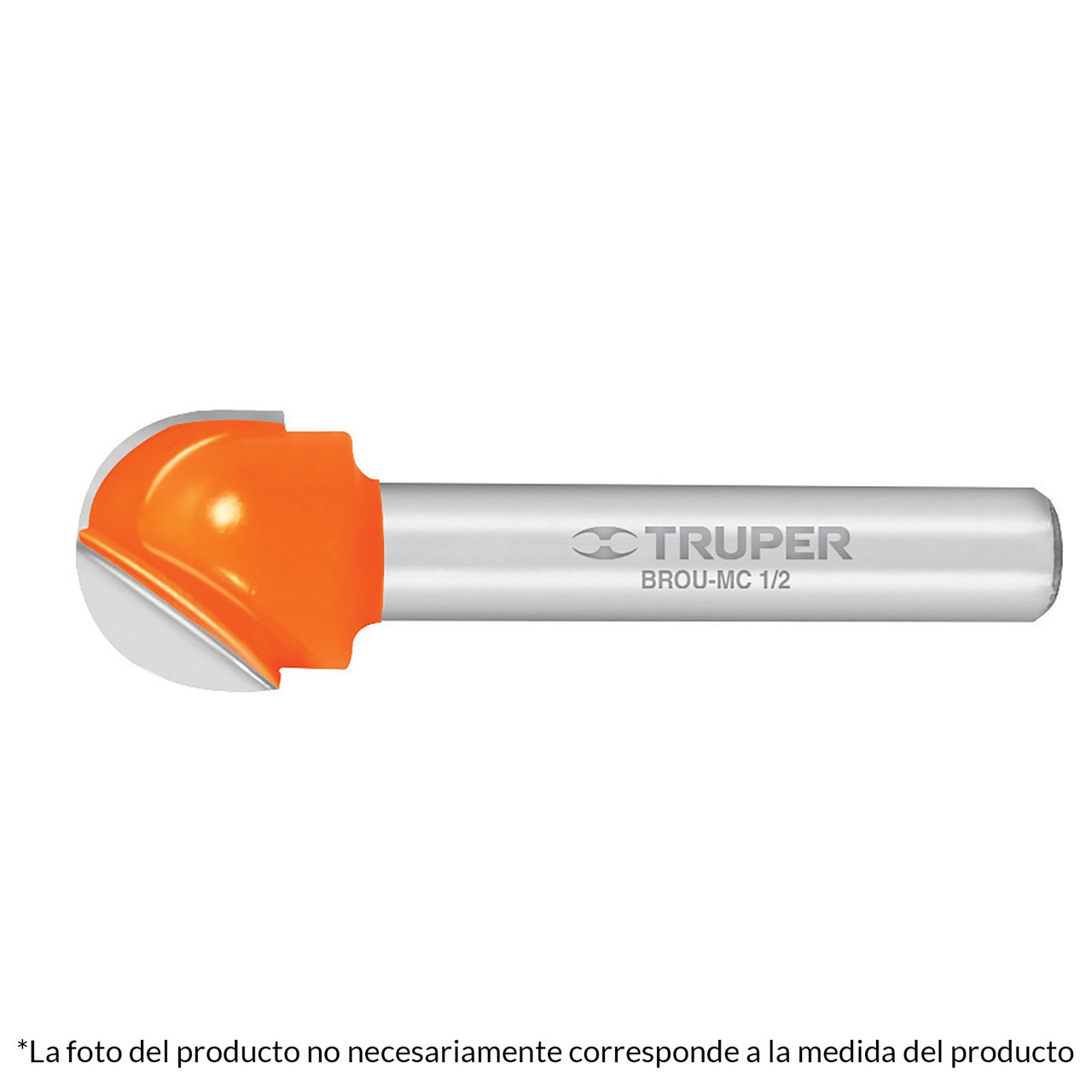 Truper 1/4" Core Box Router Bit #11460-2 Pack