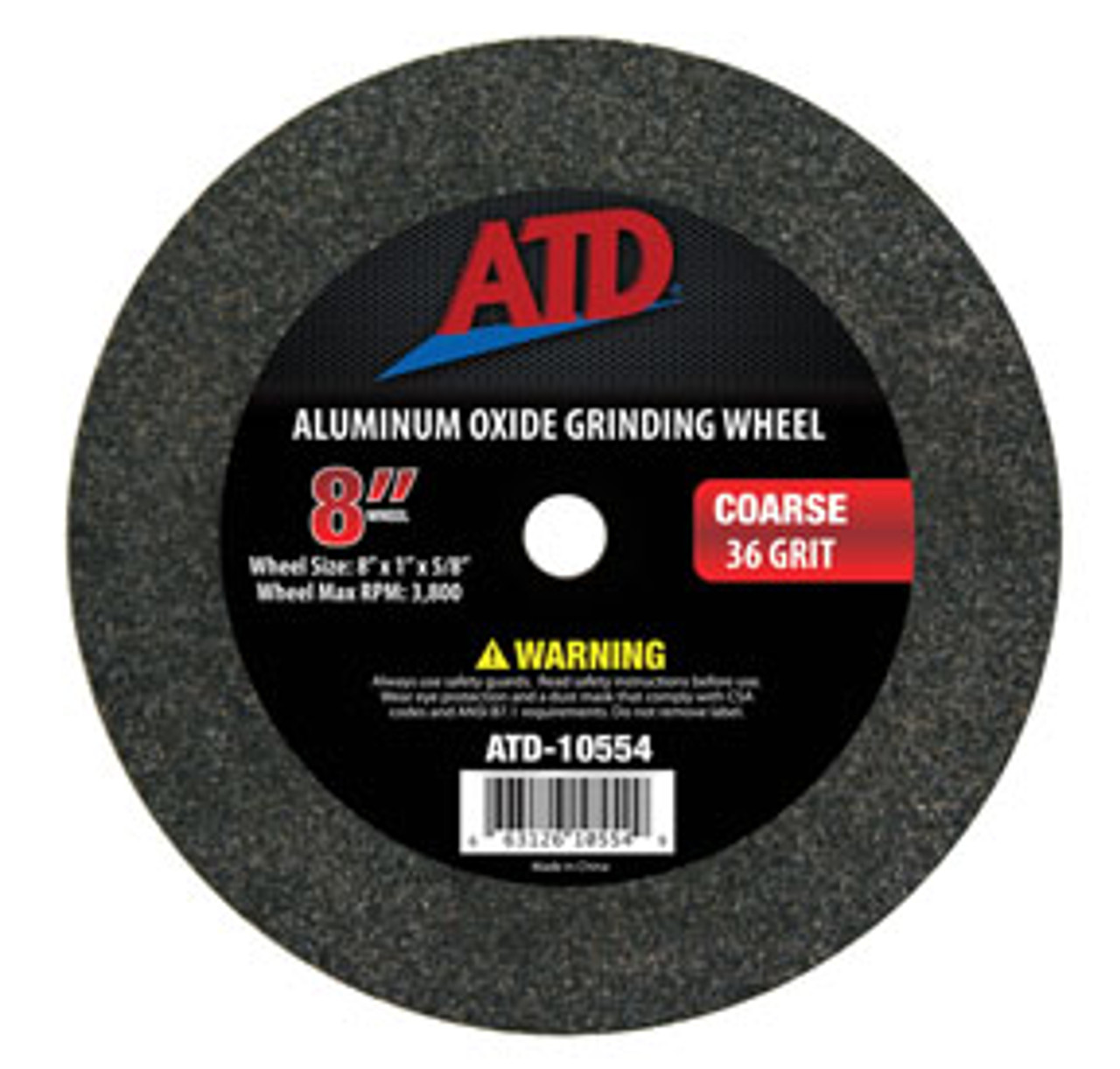 Replacement 8" Coarse Grit Grinding Wheel ATD-10554