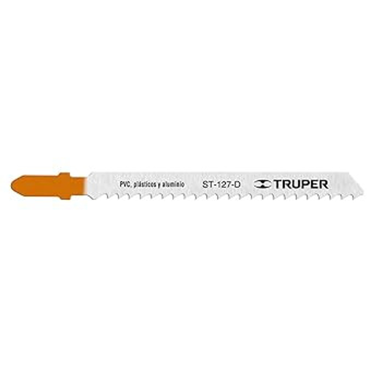Truper T-Shank Straight Cut Jig Saw Blades for Wood Cutting , 6 Tpi Jigsaw Blade
