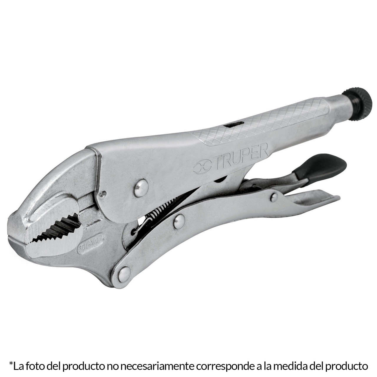 Truper 10" Curved Jaw Locking Pliers #17423