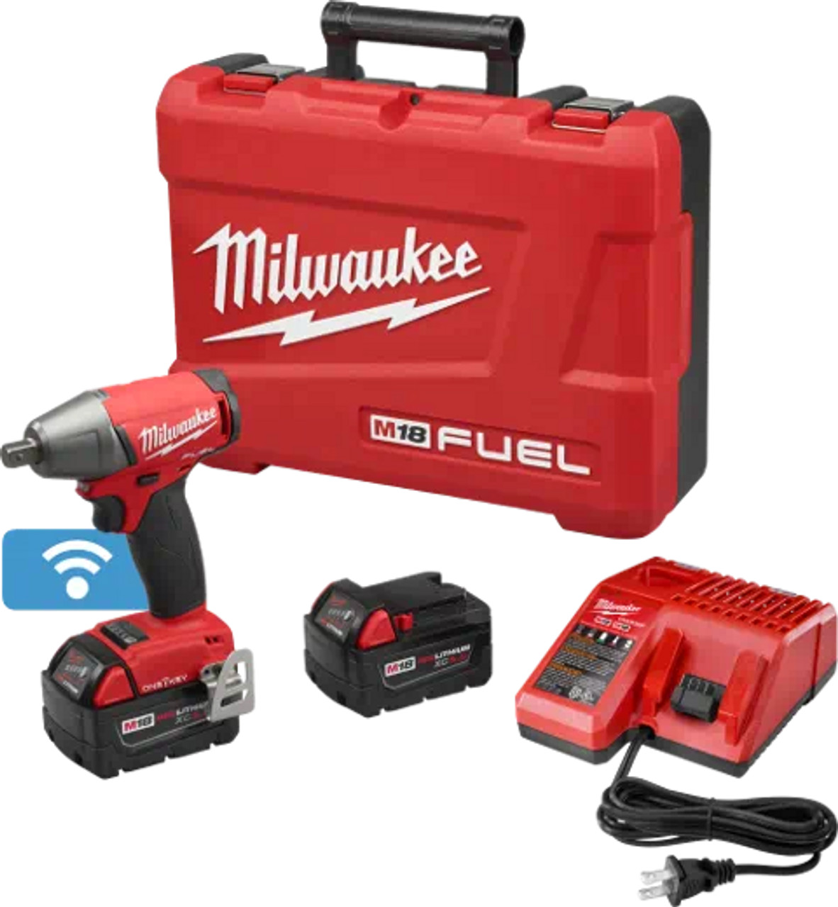 M18 FUEL with ONE-KEY 1/2" Compact Impact Wrench w/ Pin Detent Kit