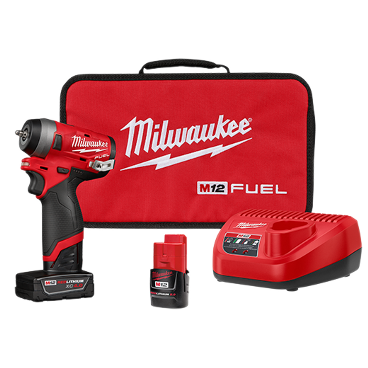 M12 FUEL 1/4" Stubby Impact Wrench Kit