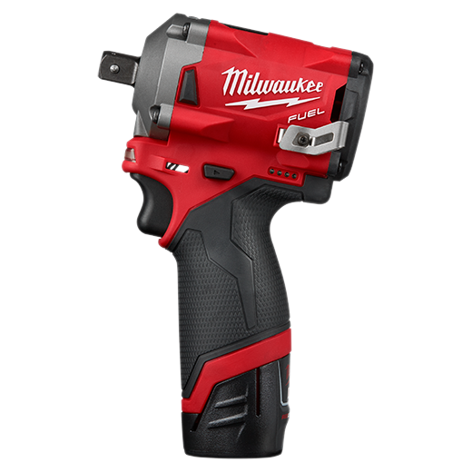 M12 FUEL 1/2" Stubby Impact Wrench w/ Pin Detent Kit