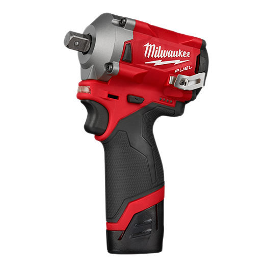 M12 FUEL 1/2" Stubby Impact Wrench w/ Pin Detent Kit