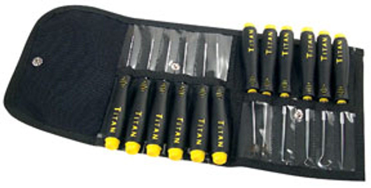 12 pc. Precision Pick and Screwdriver Set TTN-17612