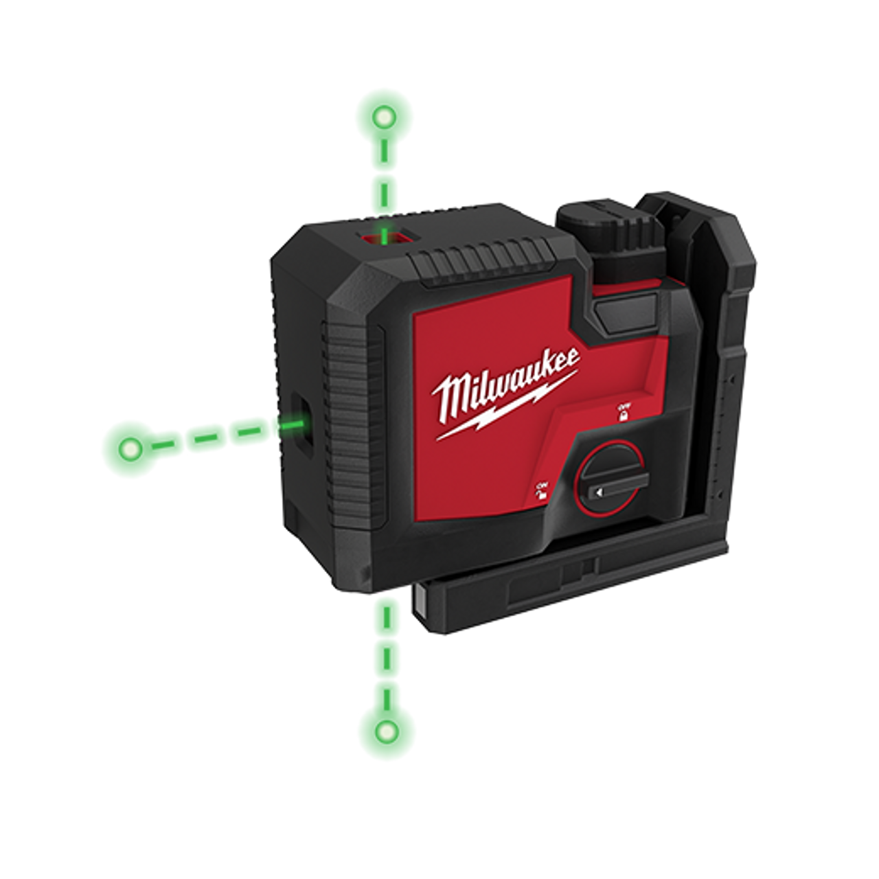 Milwaukee Green Beam Laser Level 100Ft Redlithium USB Rechargeable (3521-21)