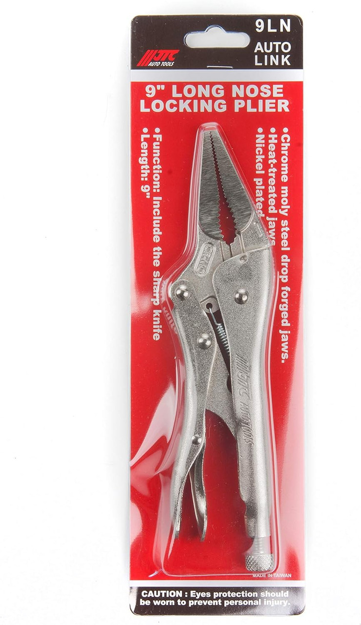 Long Nose Boxed Locking Pliers - 9 in./225mm VSG-9LN