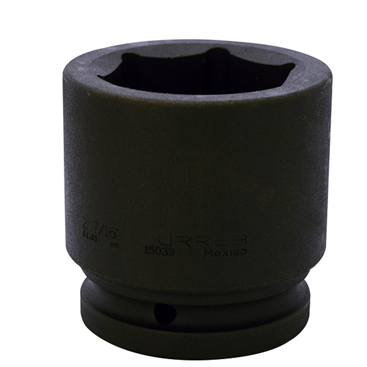 URREA 15039 1-1/2-Inch Drive 6-Point 2 7/16-Inch Impact Socket