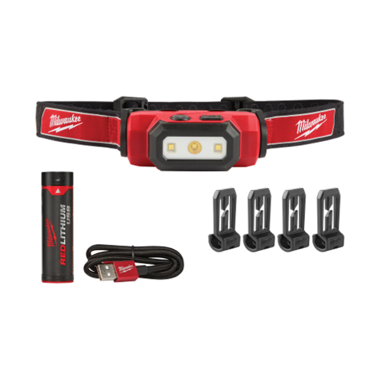 REDLITHIUM USB Hard Hat Headlamp