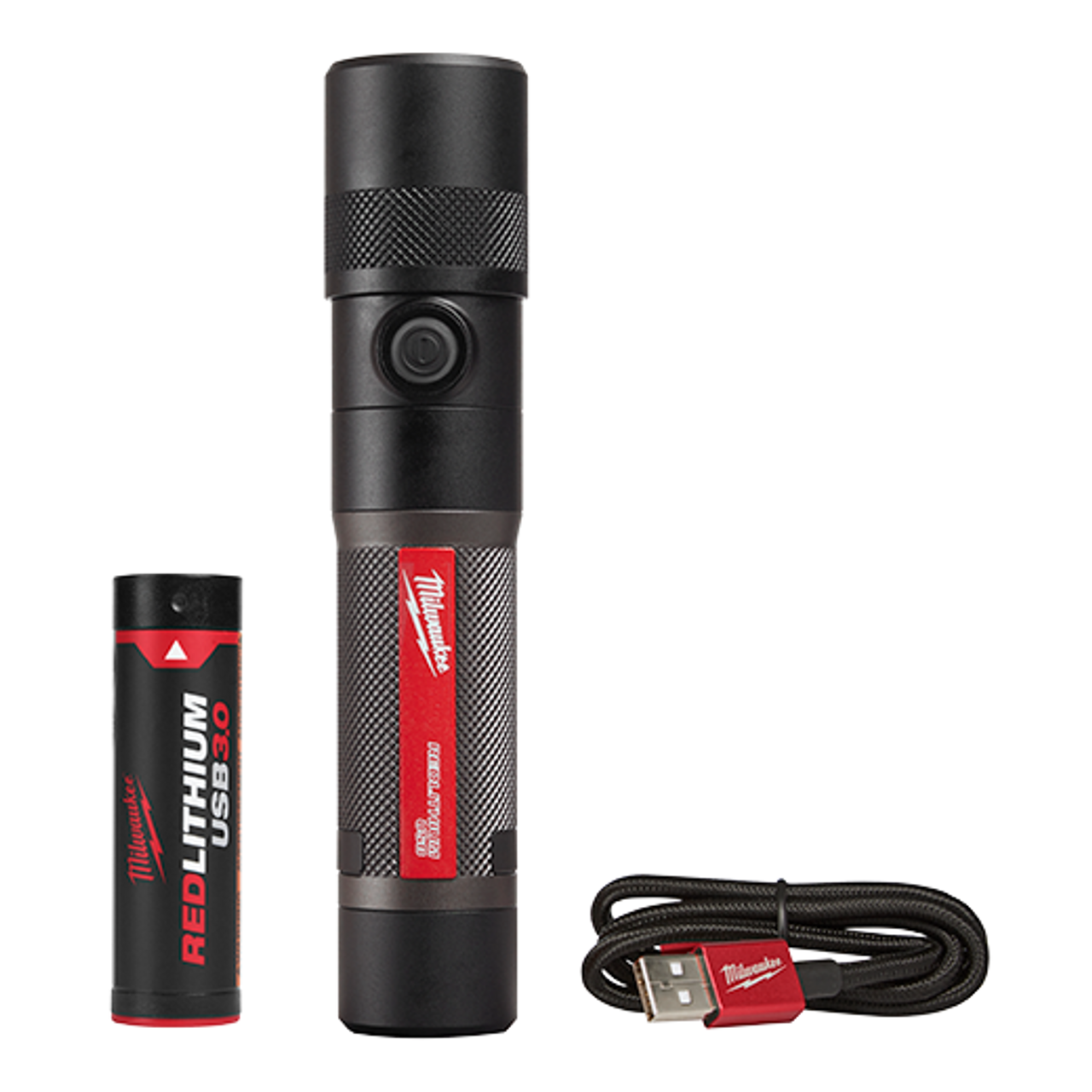 REDLITHIUM USB 1100L Twist Focus Flashlight