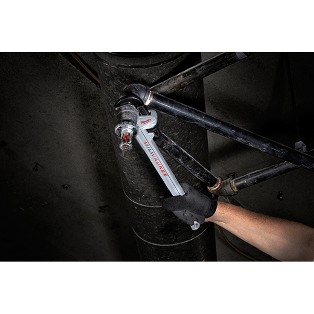 10L Aluminum Pipe Wrench with POWERLENGTH Handle