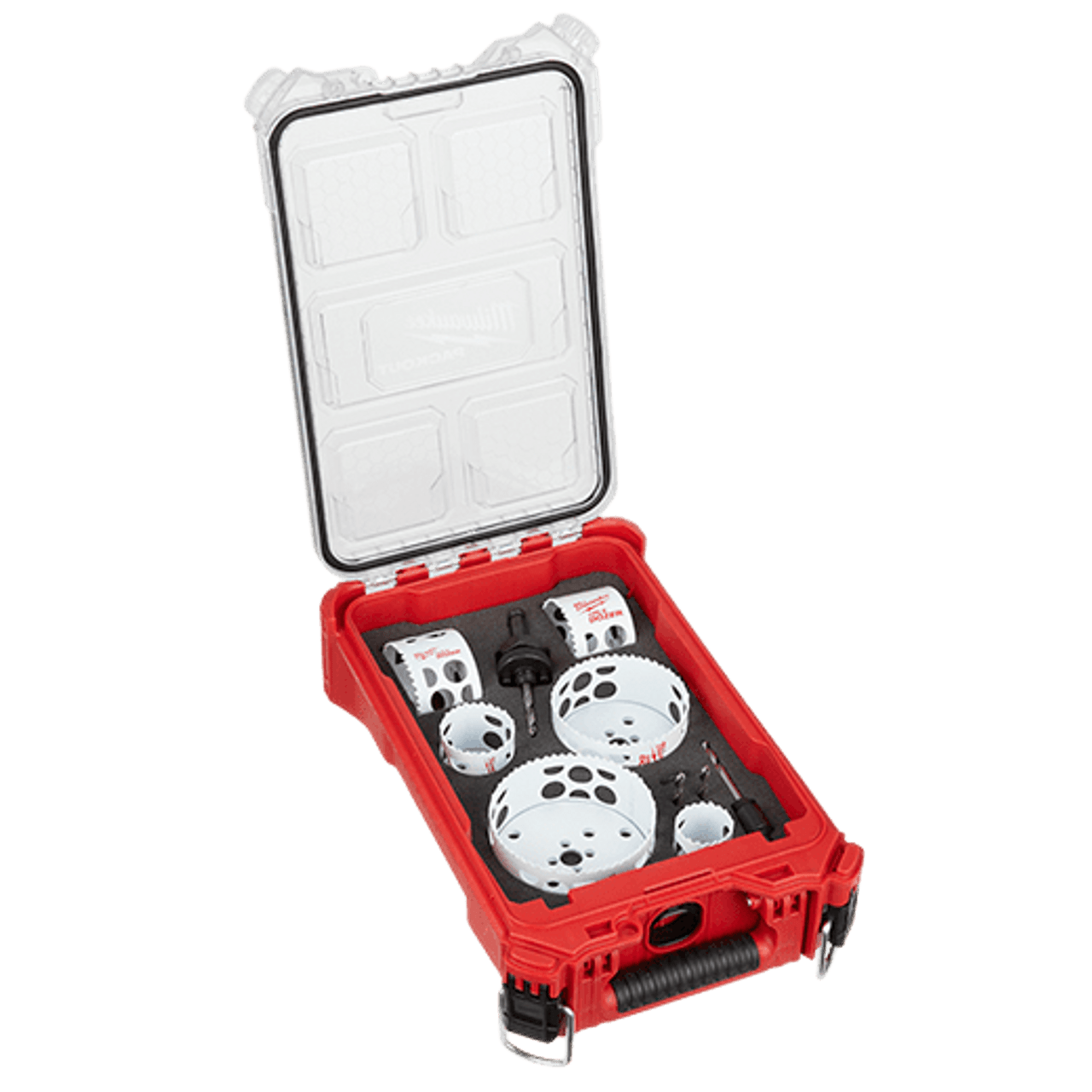 HOLE DOZER Bi-Metal Hole Saw Kit with PACKOUT Compact Organizer - 10PC