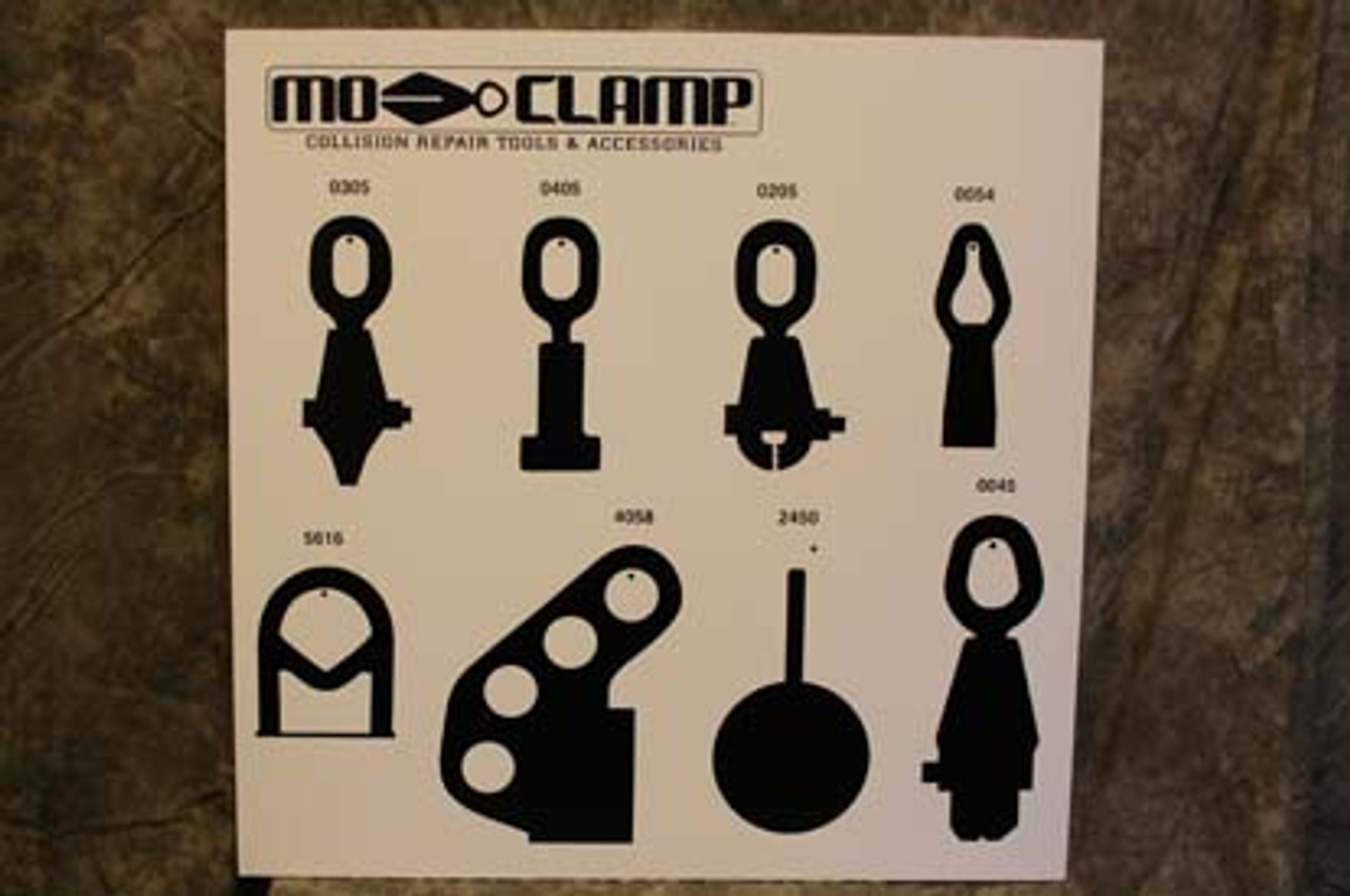 Mo-Clamp No.9 Tool Board w/ Tools 5090